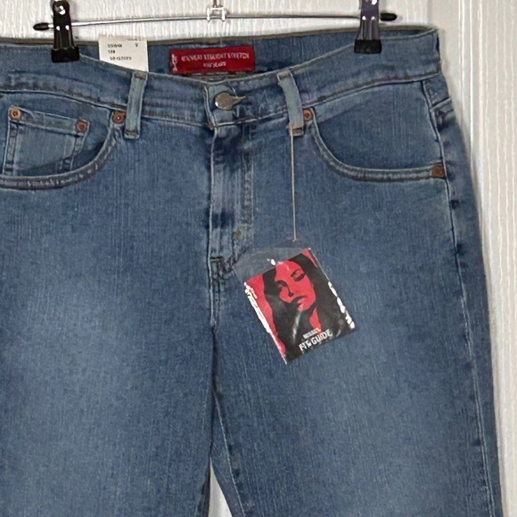 Levi's 505 Women's Straight Leg Jeans Medium Wash 8 Short - Picture 5 of 15